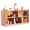 Storage Shelf Tray Cabinet 5-Section Cubby Storage 2-Shelf for Home School