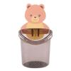 Teddybär Wandmontierter Zahnbürstenhalter Becher Aufbewahrungsregal Badezimmerzubehör
