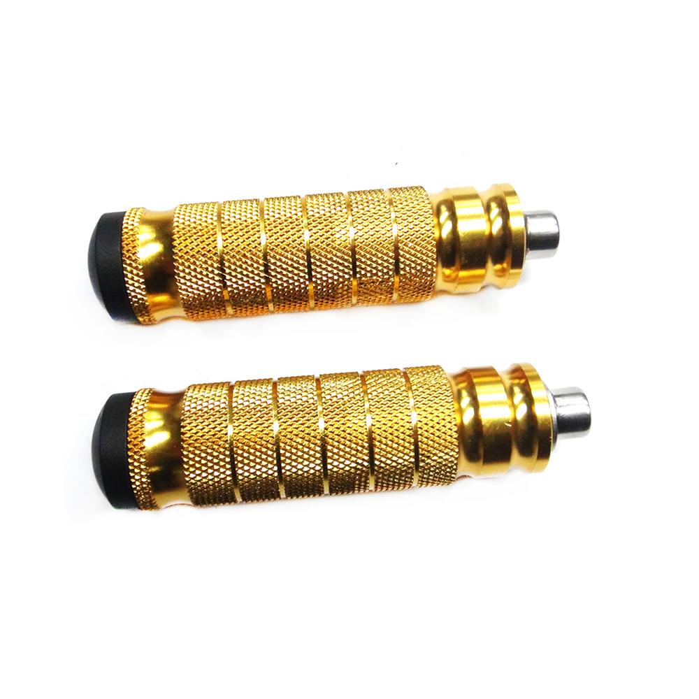 2 Teile/satz Universal CNC Aluminium Motorrad Fußrastenanlage Fußstützen Fußrasten Fußrasten Pedal Für Yamaha Für KTM Fit Motorrad