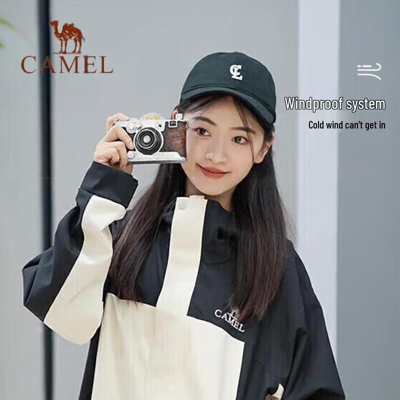 CAMEL Unisex Single-Layer Windbreaker Jacket