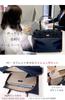 Memezawa Bags Business Made in Toyooka A4 PC Nylon Business Tote Popular Commuting Business Insurance Large Wide Navy Women's Bag, Japan, Bag, Size,