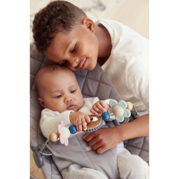 BABYBJÖRN Spielzeug für Babywippe, Schelmische Augen Pastell