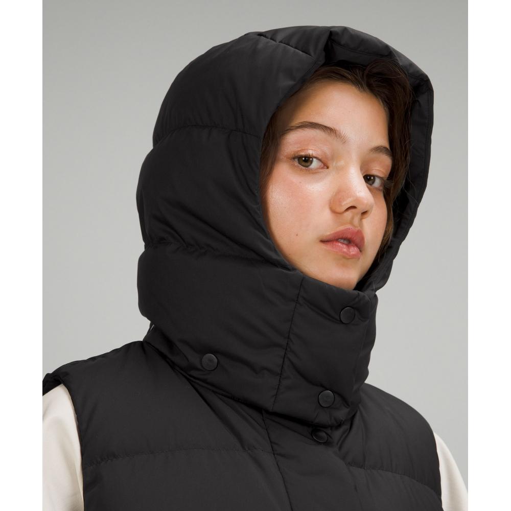 Lululemon Wunder Puff 600 Down Fill Cropped Vest Black