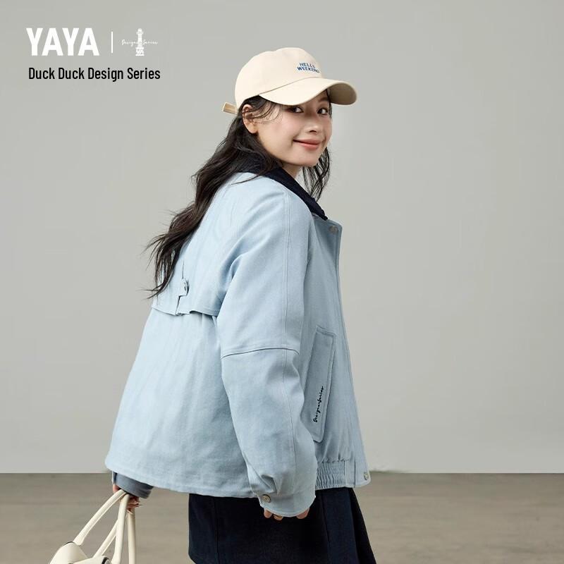 YAYA Unisex Stand-Collar Puffer Jacket