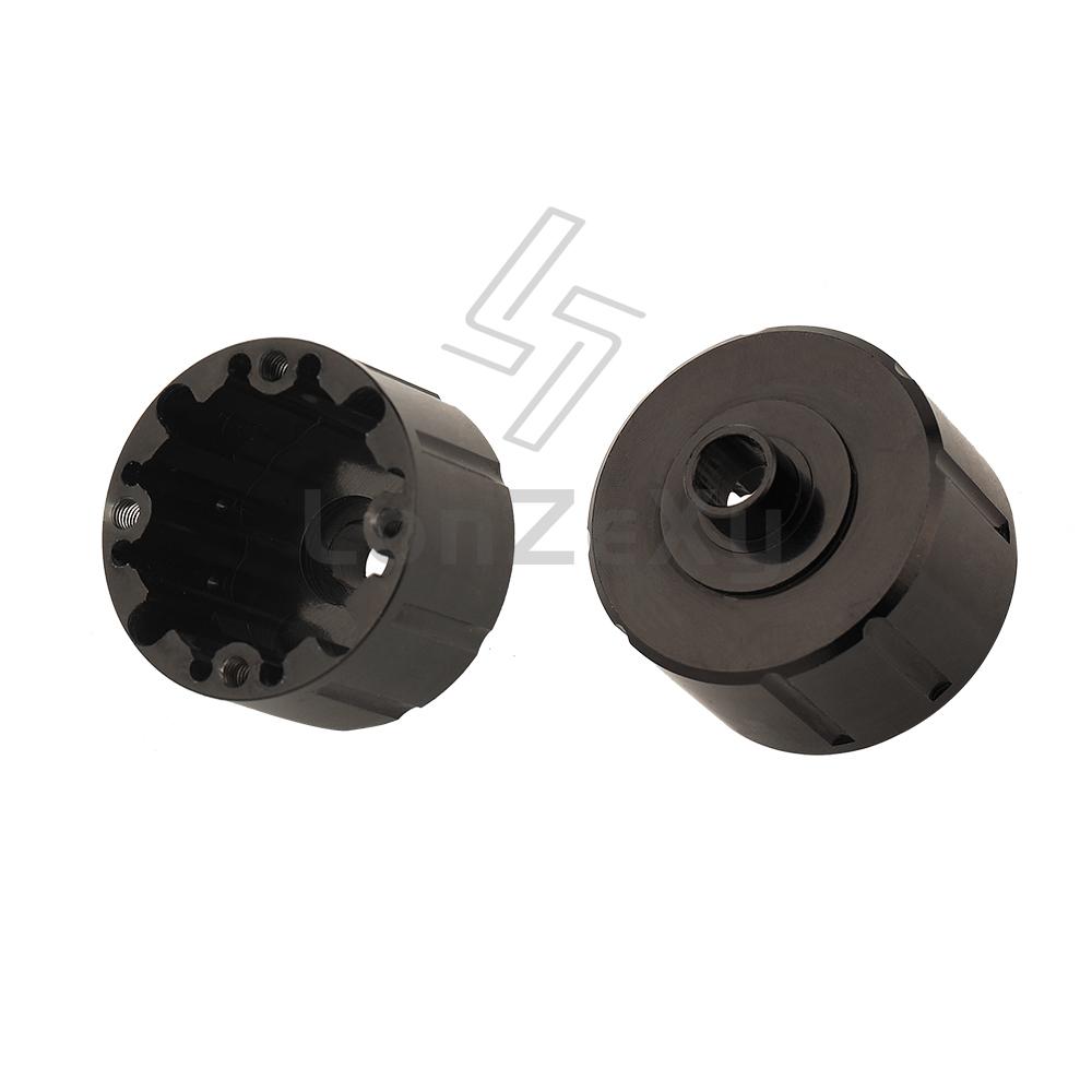 Metal Axle Housing Sleeve Steering Knuckle Links Mid Gearbox Gear Base CVD for RC Car 1/8 Losi LMT Monster Truck Upgrade Parts