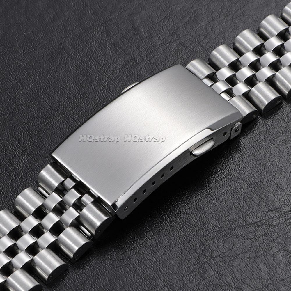 316L Edelstahl Uhrenarmband Schließe 18mm 20mm 22mm Solide Faltschließe Ersatz für Seiko Metallschließe Uhrenzubehör