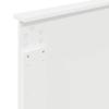 Headboard Glossy White 100 cm Particleboard