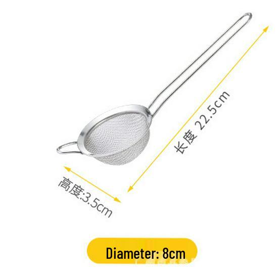 Ultra-Fine Stainless Steel Skimmer Sieve for Kitchen & Tea
