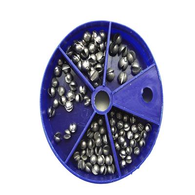Fishing  Bullet Rig Sinkers Angling  Weight Split Shot Box
