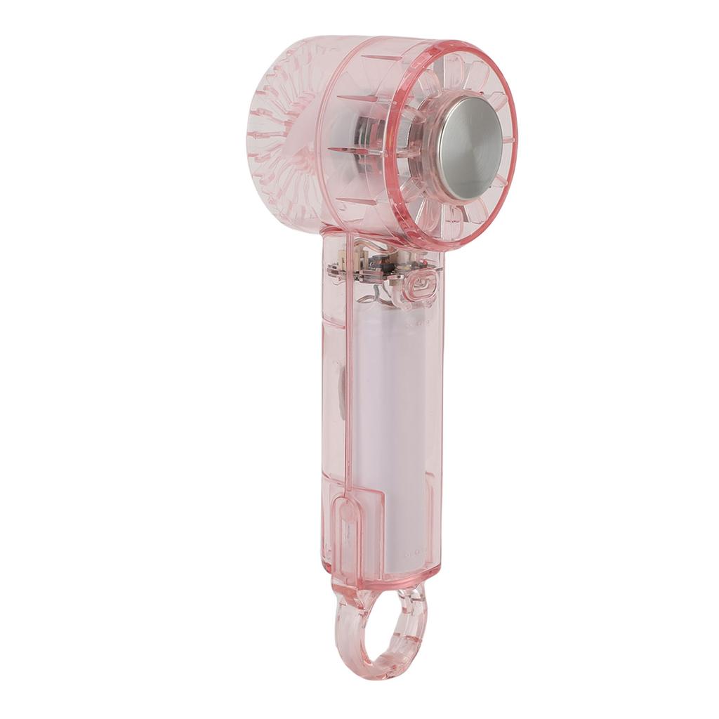 Handheld Cooling Fan High Speed Portable Semiconductor Cooling Fan 3 Wind Speed Quiet with Buckle 55x52x167mm
