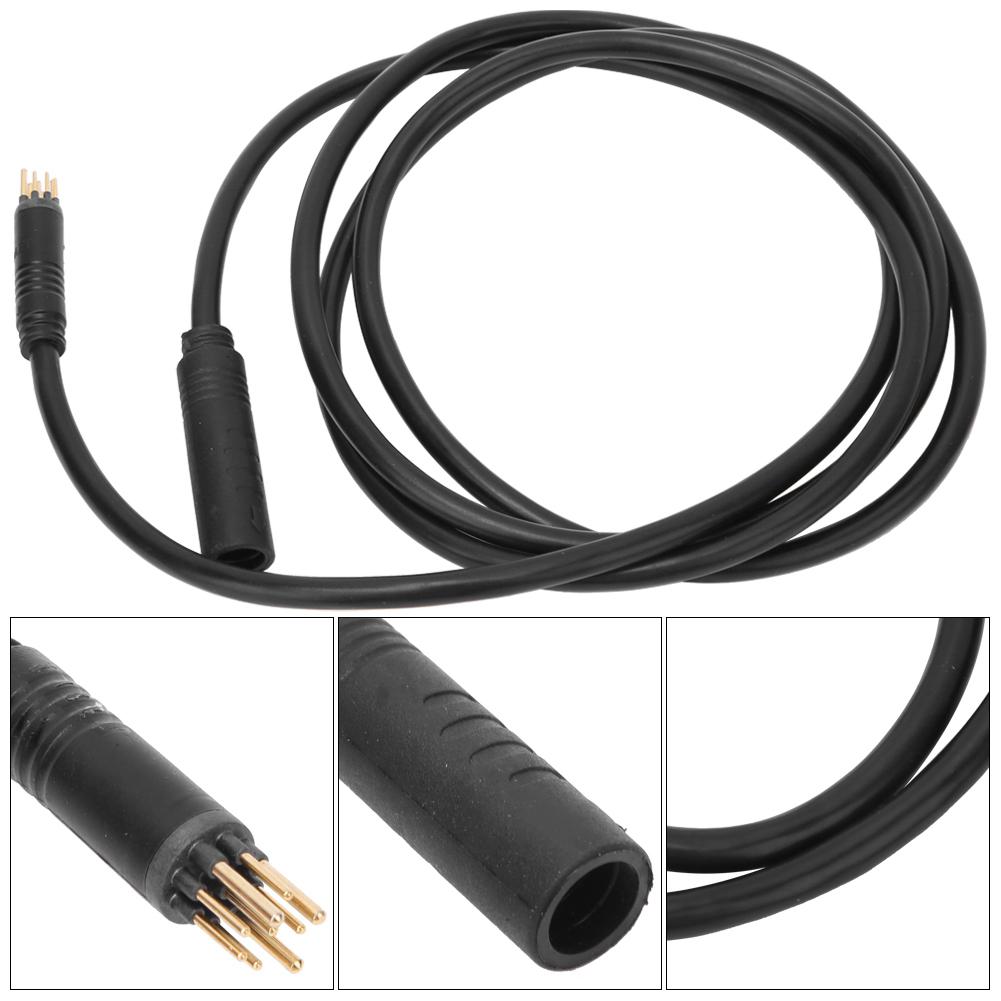 9 Pin Radnabenmotor Verlängerungskabel für Elektrofahrrad Buchse auf Stecker Kabel E-Bike Zubehör(1.5*1600mm