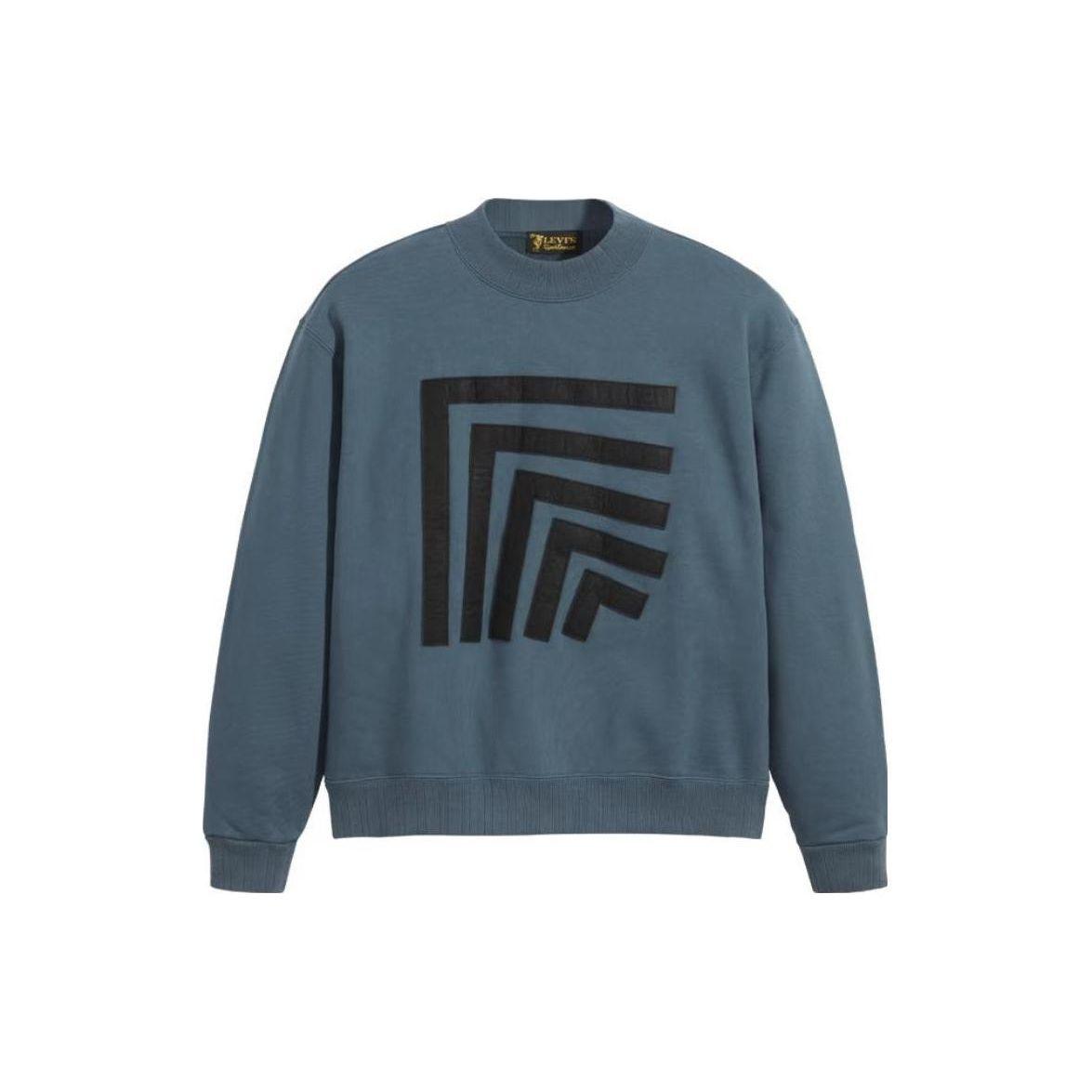 

Толстовка с длинным рукавом и круглым вырезом Levis Lvc Series с винтажным узором, стиль весна-осень, мужская толстовка A0353-0000 L