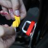 Car Door Lock Buffer Damper Silicone Cushion Auto Sound Deadening Mat Anti Shock Protection Pad Universal Lock Decor Accessories