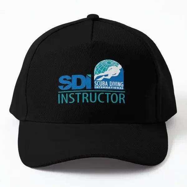 

Scuba Diving International Sdi Sdi In Baseball Cap Hat Fish Summer Casual Mens Casquette Black Printed Bonnet Women Black