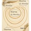 European-American Minimalist Snake Chain Necklace Set: 4-Piece Versatile Layered Design for Women
