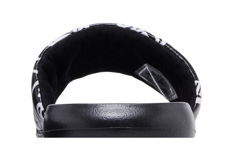 Nike Victori One Slide 'Repeat Logo - Black White'