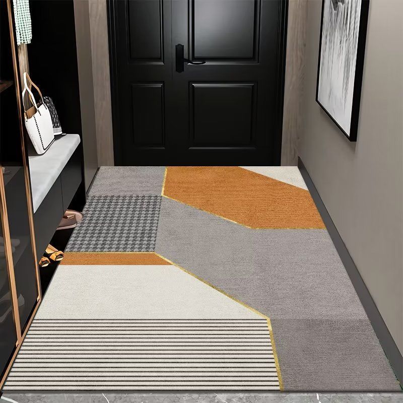 Entrance Mat Foyer Bathroom Non Slip Foot Pad Bedroom Dirt Resistant Living Room Carpet