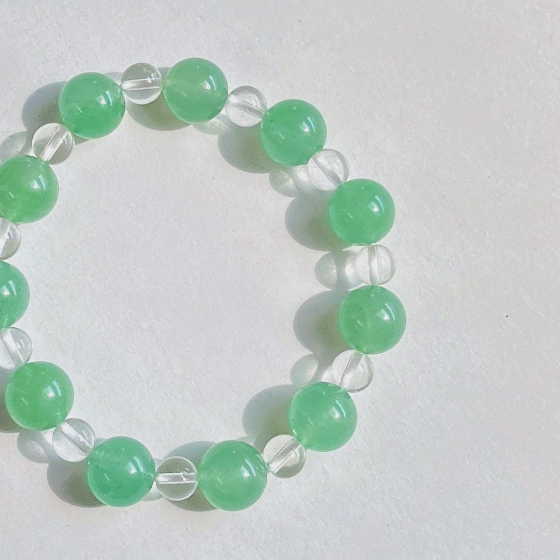 Wizard Of Oz Natural White Crystal Dongling Jade Design Sense Bracelet Bracelet