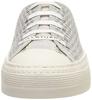 JILL STUART SHOE Damen Schnür-Sneakers 6366 LGY/ 22.0 cm E