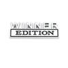 1Pc 3D Metal Winner Edition Logo Car Front Grille Badge Side Fender Rear Trunk Emblem Sticker Decal