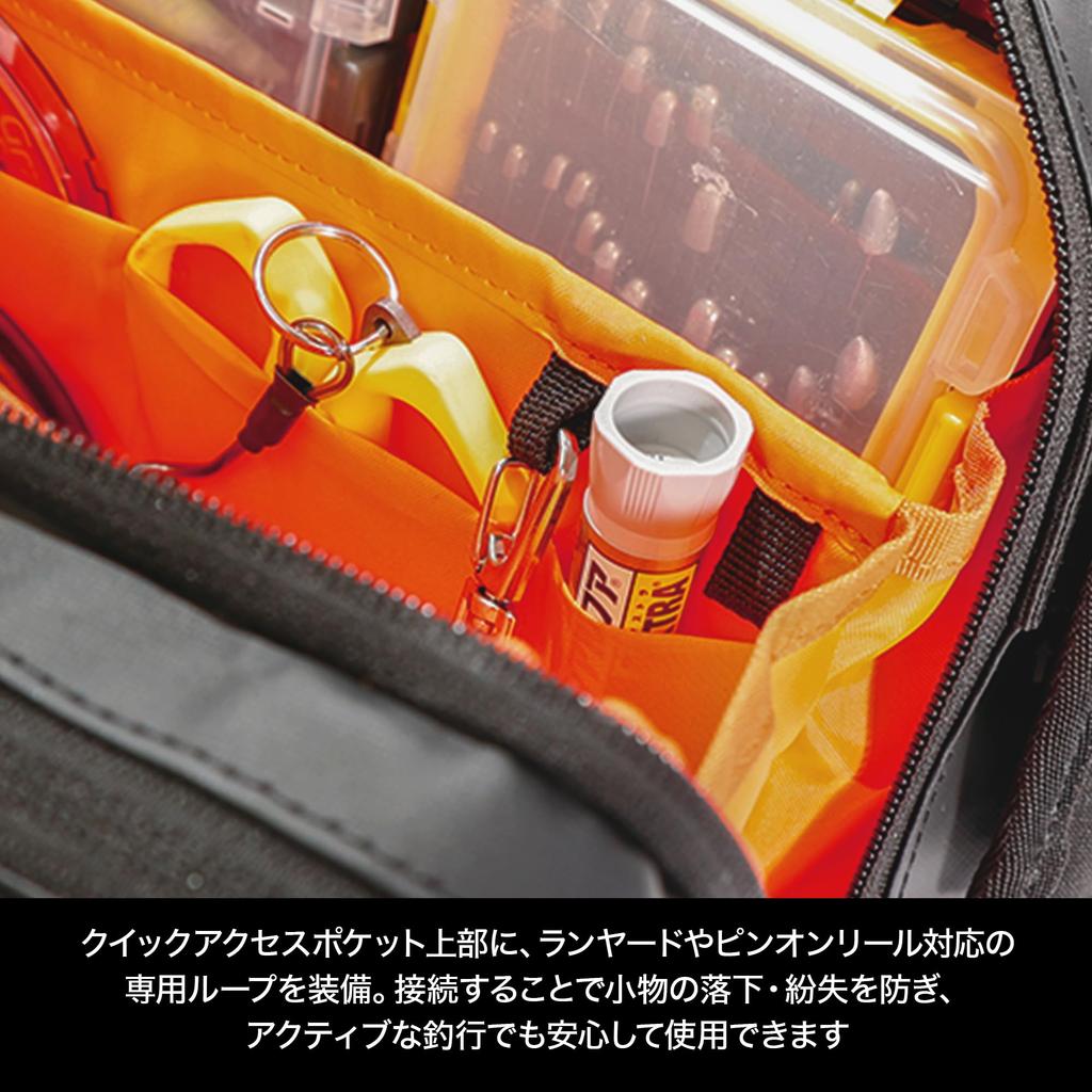 DRESS VERSUS Light Game Fishing Waterproof Tackle Bag for Ajing and Rockfish Shoulder Large Perfect for Beginners VS-L425 Bag, Fishing, Bag,