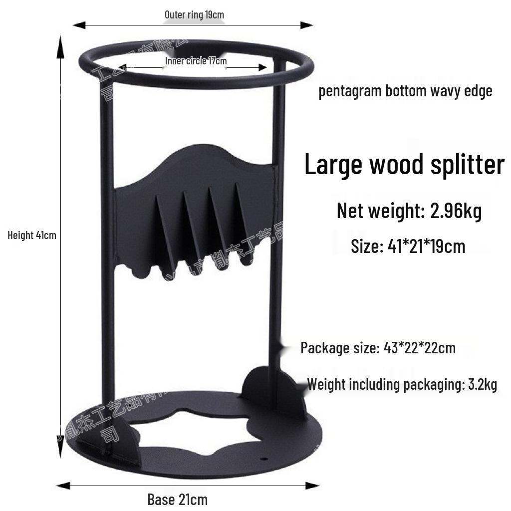 Hot-Selling Outdoor Manual Cast Iron Firewood Splitter