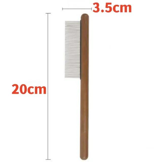 

Новая профессиональная деревянная расческа для кошек - высокоэффективный инструмент для ухода за шерстью, обеспечивающий превосходные результаты - бережное удаление шерсти домашних животных