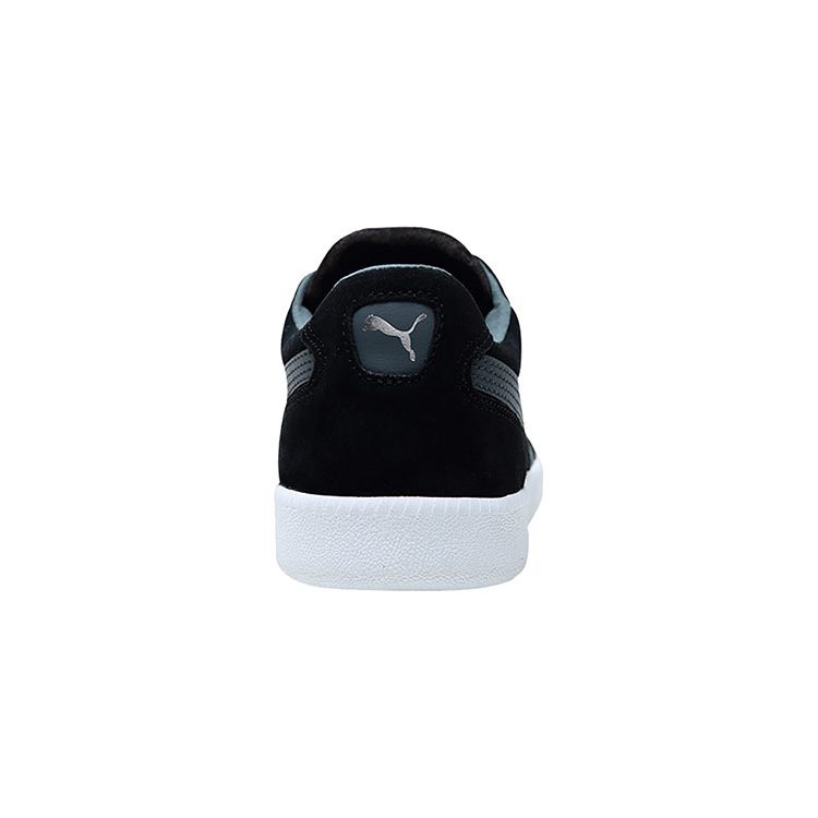 Puma Liga Suede Low Top Skate Shoes Unisex Skate Shoes Black Blue White 341466-91