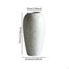 Ceramic Flower Vase Decorative Dinner Table Kitchen Home Decor Pot, for Desk Coffee