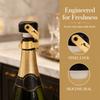Leak Proof Champagne Stopper Reusable Sparkling Wine Stopper Simple Bottle Cap Sealer  Party