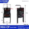 Pneumatic Mini Grippers: A/B/C/E Robot Arm Clamps for Injection Molding (J1060/J1080).