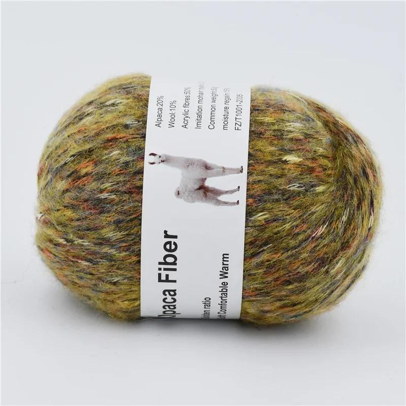 6 Knäuel Acrylgarn zum Häkeln und Stricken 300g/10.58oz Weiche Wollknäuel für Amigurumi DIY Schmuck Decken Schals Bastelbedarf für Anfänger