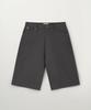 Seteo (W) Stitch Cotton Bermuda Pants Dark Gray