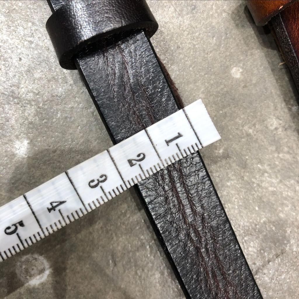 Genuine leather handmade top grain cowhide women's belt