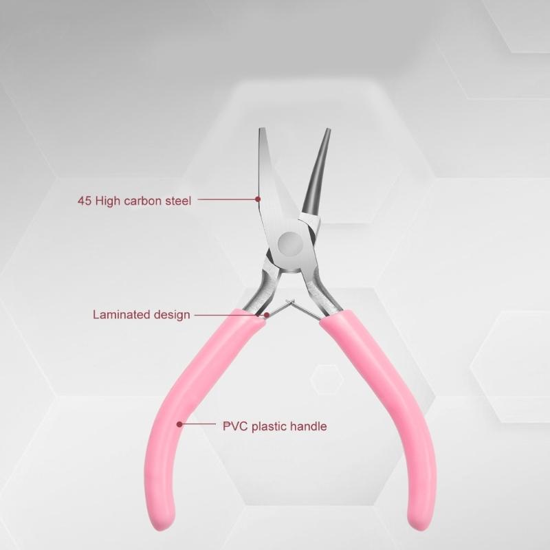 Precise 4.5 Inch Needle Nose Pliers With Comfortable Grip For Jewelry Making Precise Pliers Model Assembly Tools