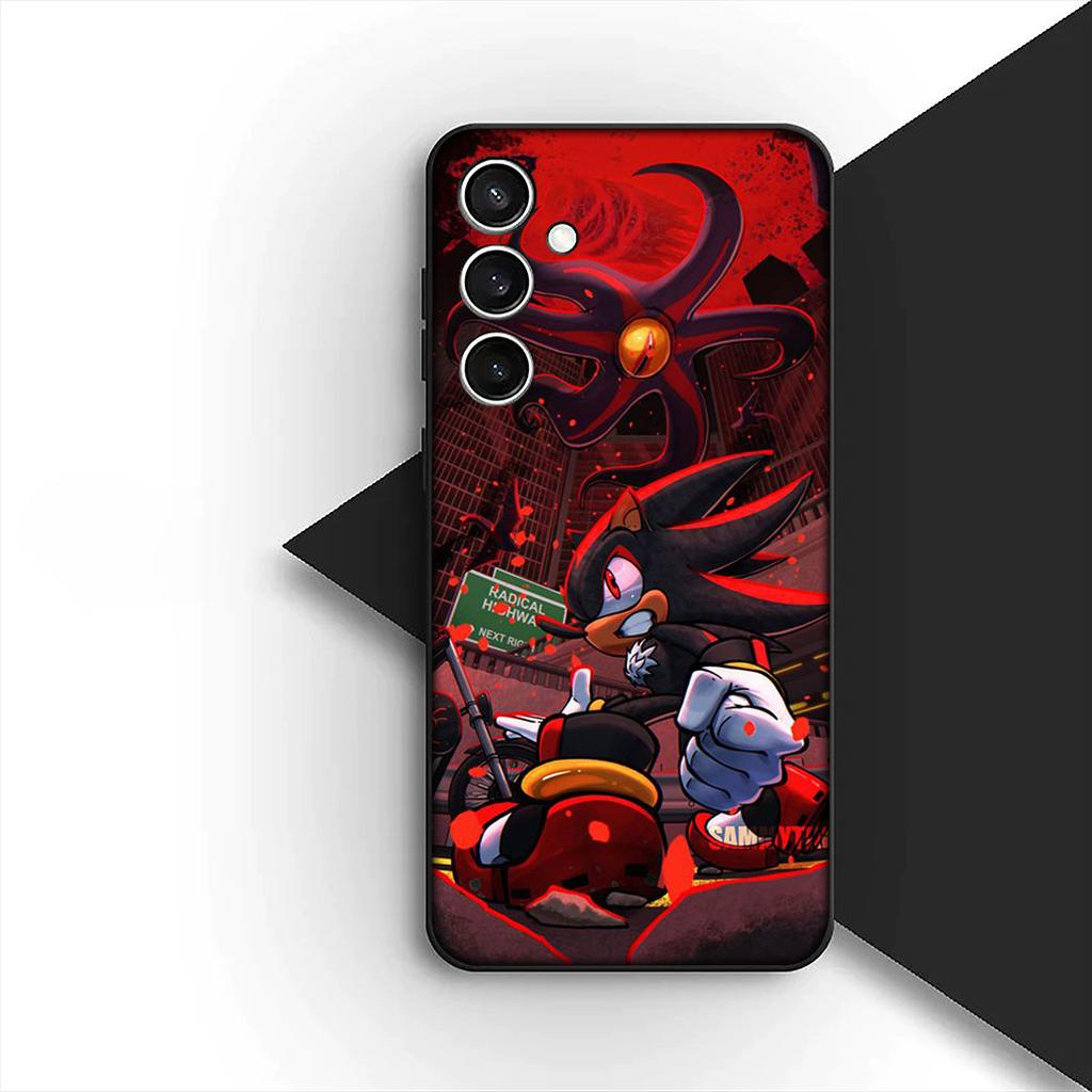 Cover for Samsung Galaxy A35 A36 A55 A26 A05 A06 A14 A50 A51 A53 A54 A12 A13 A23 Phone Case Hedgehog S-Shadows-S-Sonics-Poster