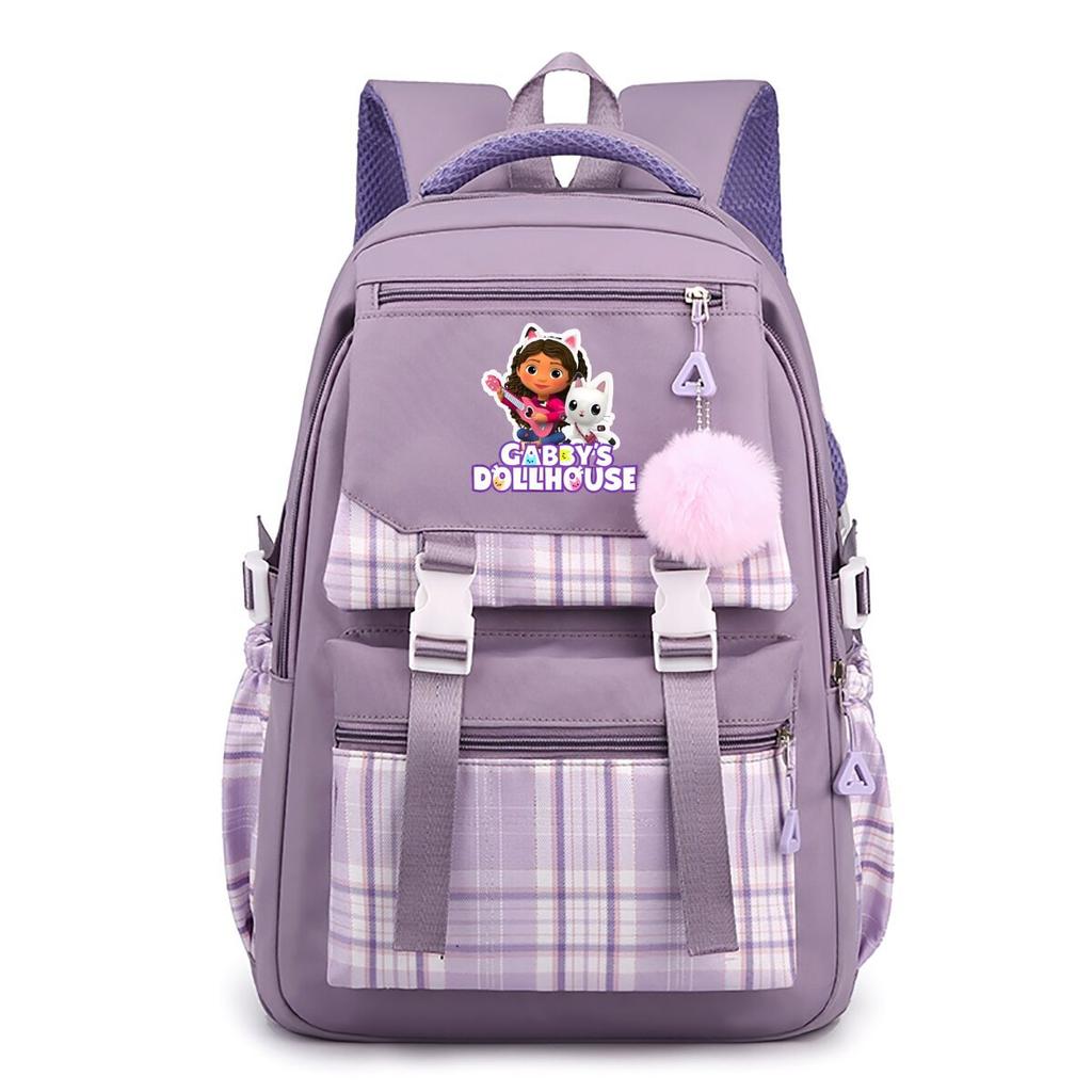 Gabys Puppenhaus Animierter Peripherer Bedruckter Rucksack College-Wind Hohe Kapazität Studenten-Schultasche