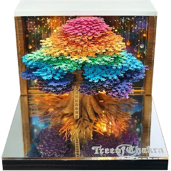 3D Calendar 2026, Timepiece Calendar 2026 with Memo Pad Notepad, Creative Weekly Planner Desk Decoration, Tear-Away 3D Artsy Pads, New Year Gift for