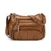 New Soft Leather Women's Bags Multi-Layer Pockets Crossbody Shoulder Bags Classic Luxury Handbags Ladies and Girls