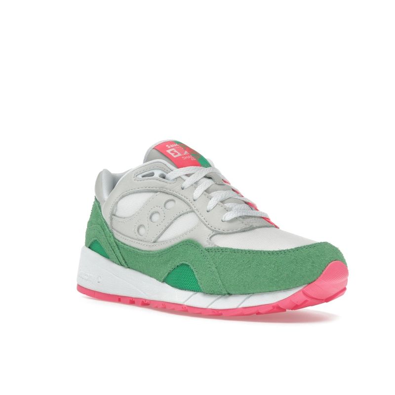 SAUCONY Shadow 6000 Split - Watermelon Unisex Sneakers White Green S70751-2