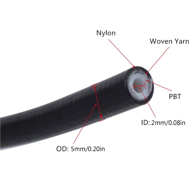 Bike Brake Hose And Brass Connection Insert Sets 3000mm Bike Bicycles Hydraulic Disc Brake Hose Kits For BH59 BH90 Avid