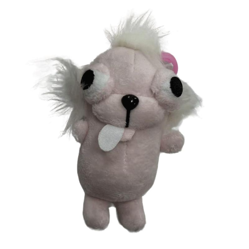 Stuffed Animals Chihuahua Plush Keychain Pendant Stuffed Toy Chihuahua Doll Weird Cute Realistic Plush Chihuahua Kids Gifts Toy