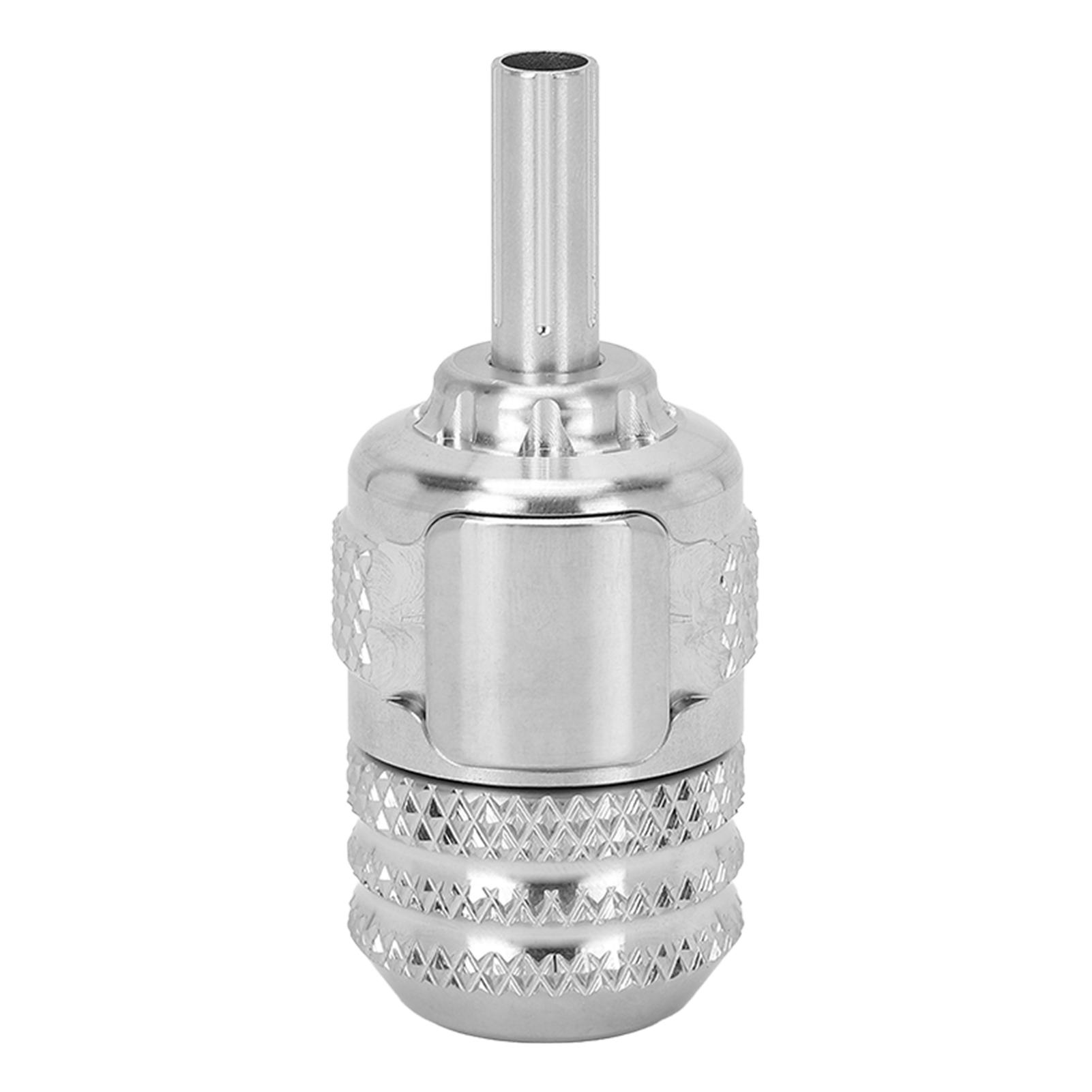 

Тату-ручка из нержавеющей стали с самоблокирующимся магнитным фиксатором для удерживания иглы, ручка для тату-машинки, аксессуары Diameter 33mm / 1.3in