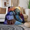 Dragon Soars Rainbow Bridge Blanket Suitable For All Seasons Sofa Blanket Outdoor Plush Blanket Air Conditioning Blanket Gift