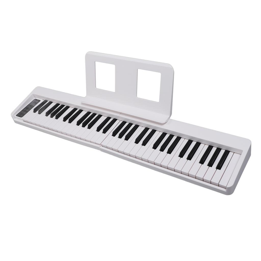 61 Tasten Faltklavier Volle Größe Wiederaufladbar Klare Töne Faltbares Klavier Keyboard für Anfänger