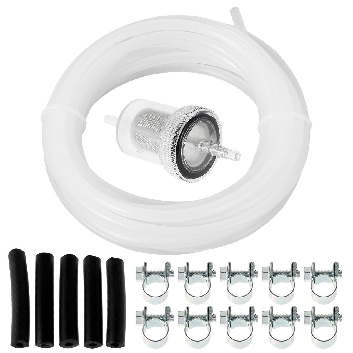 

Комплект топливопровода для топливного бака, сменный комплект топливопровода для отопителя Eberspacher/Webasto, хомут для топливного шланга для дизельного топлива белый