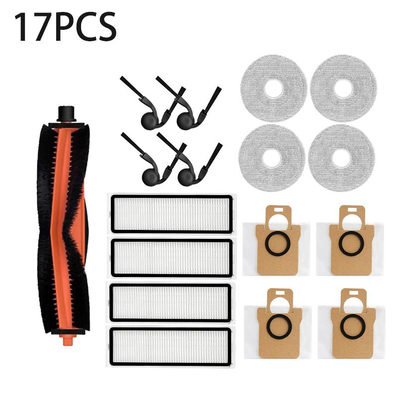 For Xiaomi H50 PRO  OV42GL Robot Vacuum Cleaner Accessories Main Side Brush Mop Cloth HEPA Filter Dust Bag Spare Parts