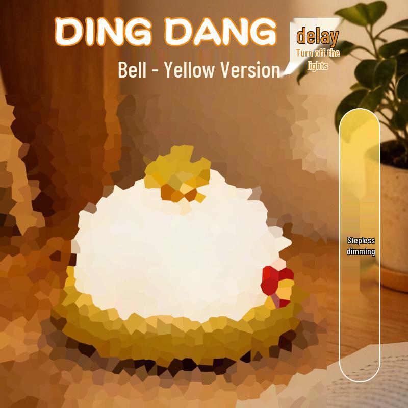 Baa Baa Sheep Night Light - Sleep Companion & Eye-Friendly Dimmable LED Silicone Lamp for Kids' Rooms
