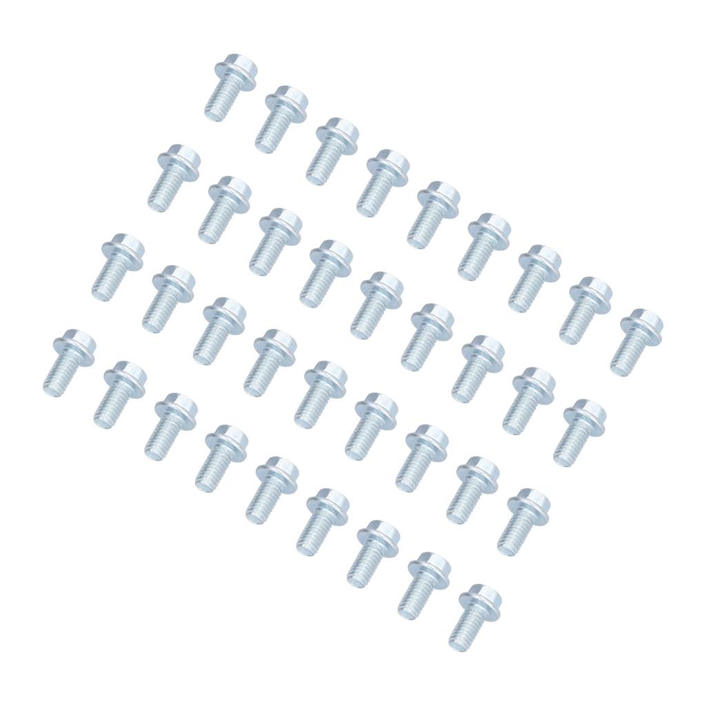 36Pcs Screw Stainless Steel Corrosion Resistant Perfect Replacement Gasoline Engine Screw