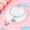 Copper Plated Little Bee And Beehive Flower Pendants Fit Charms Plataoriginal Bracelet Beads Women Jewellery Making Diy